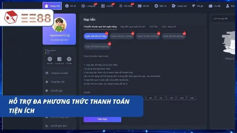 Giao dịch thanh toán được xử lý cực kỳ an toàn và rất nhanh chóng