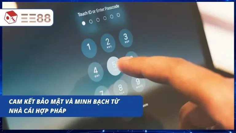 Biểu trưng công nghệ mã hóa dữ liệu SSL cùng chứng nhận nhà cái